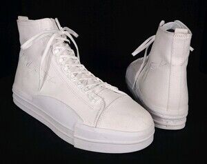 Adidas Y-3 Yuben Mid Sneaker Size 45 1/3 US 11 Mens White EF2654 $269